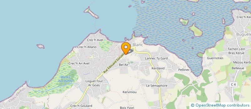 localisation de l'entreprise REDBLOODS ESPORT (RB)  PENVENAN