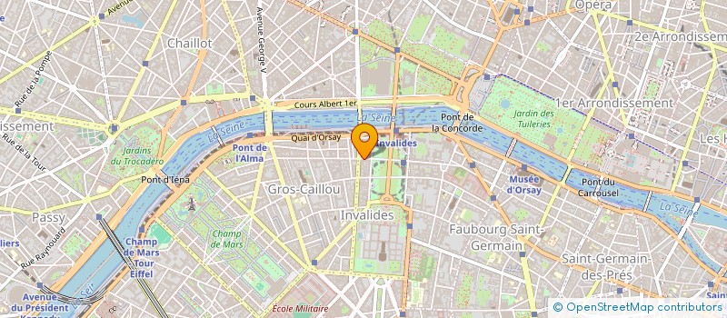localisation de l'entreprise REDBLUE à PARIS