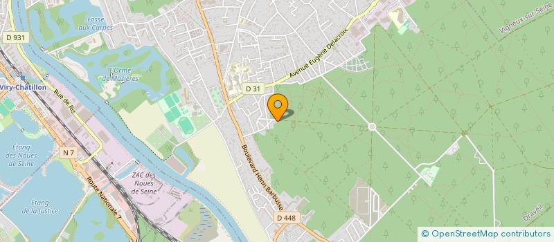 localisation de l'entreprise REDCAT à DRAVEIL