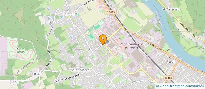localisation de l'entreprise REDDEN à SAINT-MARCEL
