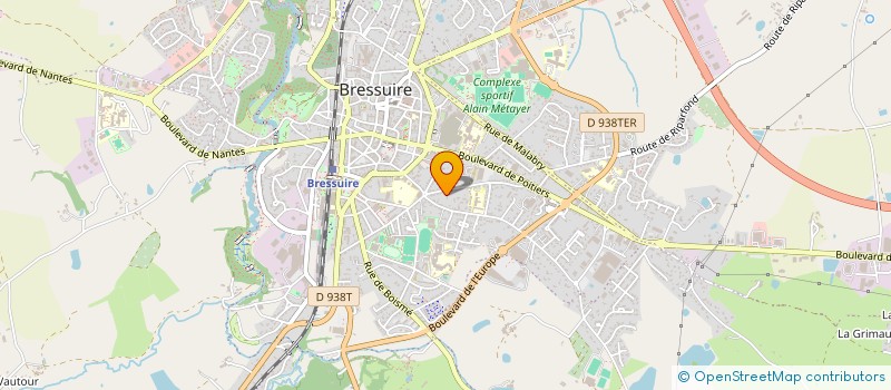 localisation de l'entreprise REDECOUVRIR L ESPAGNE LDS PUBLICATIONS  BRESSUIRE