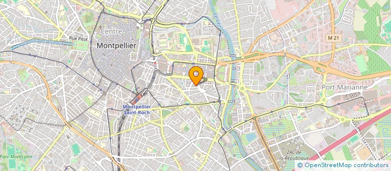 localisation de l'entreprise REDEL à MONTPELLIER