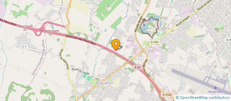 localisation de l'entreprise REDEN PROJET 2026 6  ROQUEFORT