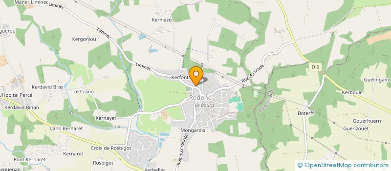 localisation de l'entreprise REDENE JUDO  REDENE