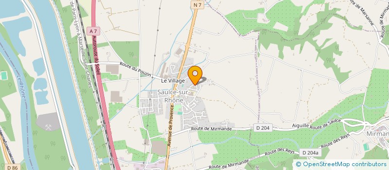 localisation de l'entreprise REDER  LORIOL-SUR-DROME