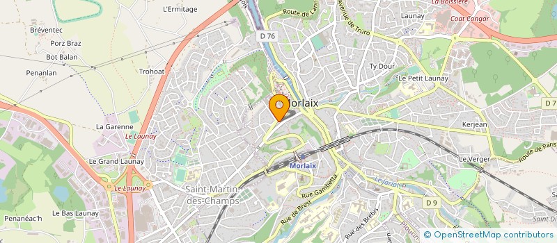 localisation de l'entreprise REDER MOR à MORLAIX
