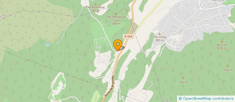 localisation de l'entreprise REDERTECH à MAZAUGUES