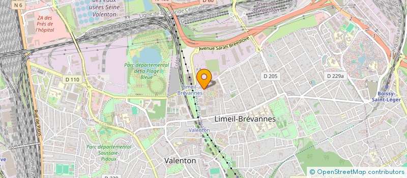 localisation de l'entreprise REDEVTECH  LIMEIL-BREVANNES