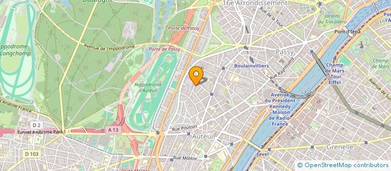 localisation de l'entreprise REDEX CONSULTING  PARIS