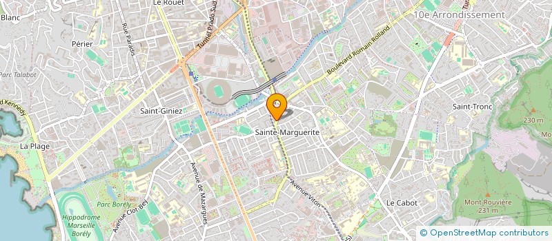 localisation de l'entreprise REDFISH GOLDFISH à MARSEILLE 9EME