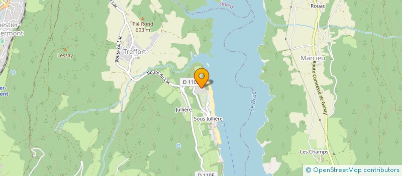 localisation de l'entreprise REDFLAG  SAINT-GEORGES-DE-COMMIERS