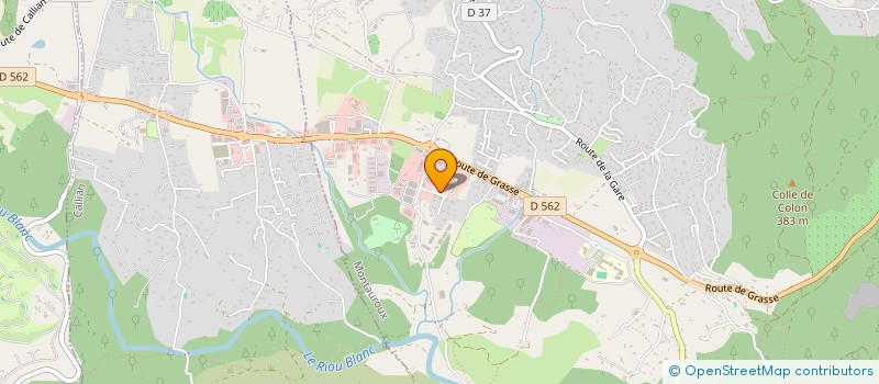 localisation de l'entreprise REDFLASH  MONTAUROUX