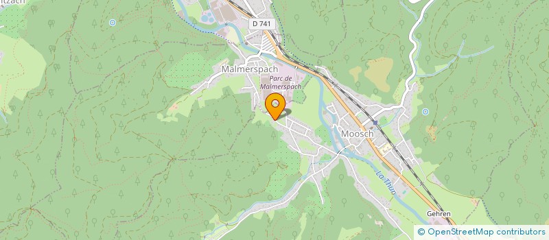 localisation de l'entreprise REDGE  MOOSCH