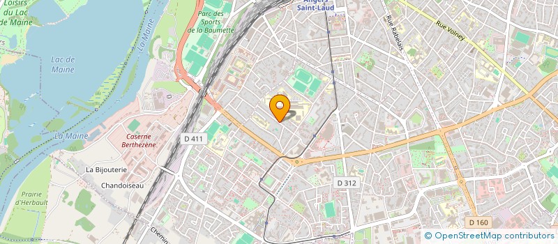 localisation de l'entreprise REDGEMS à ANGERS