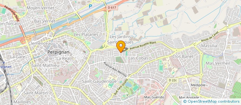 localisation de l'entreprise REDI  PERPIGNAN