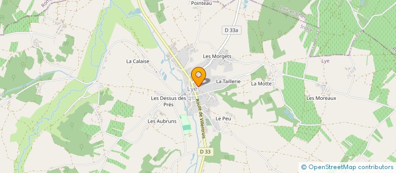 localisation de l'entreprise REDI'ELEC à LYE