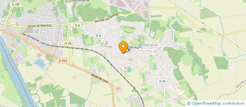 localisation de l'entreprise REDICIO à REYRIEUX
