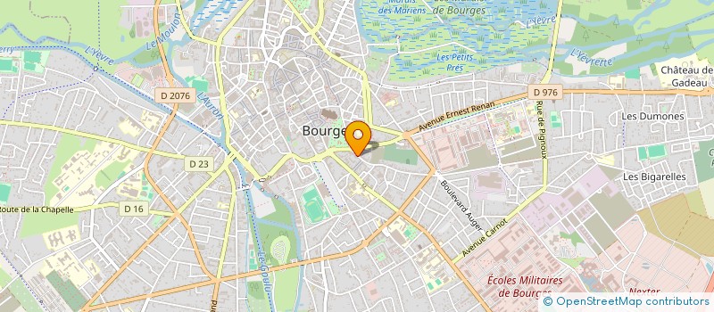 localisation de l'entreprise REDIDENCE ARCADIE  BOURGES