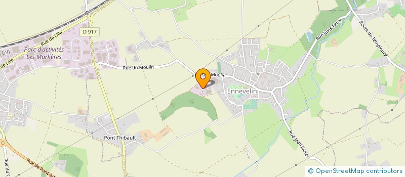 localisation de l'entreprise REDIMEX SA à ENNEVELIN