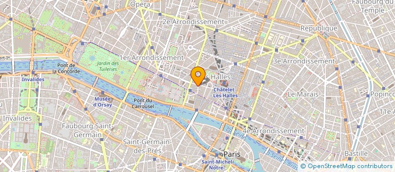 localisation de l'entreprise REDING ET DUFRESNE à PARIS