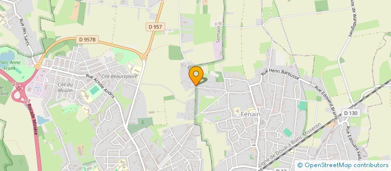 localisation de l'entreprise REDINNOV  SOMAIN