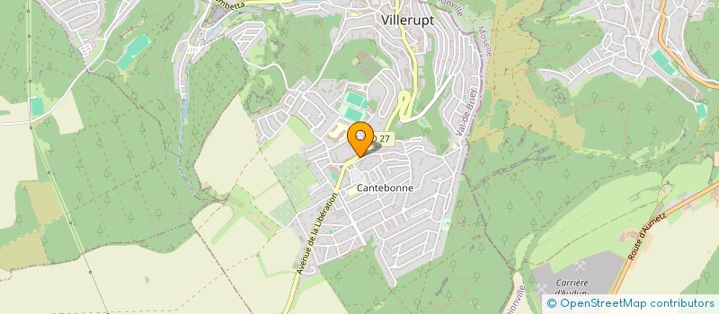 localisation de l'entreprise REDIST COIFFURE  VILLERUPT