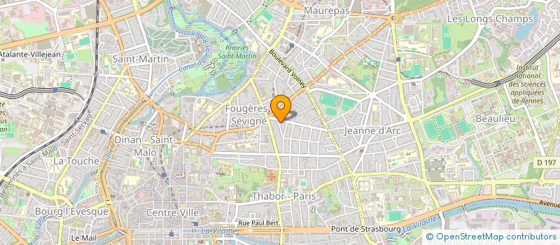 localisation de l'entreprise REDITIO  RENNES