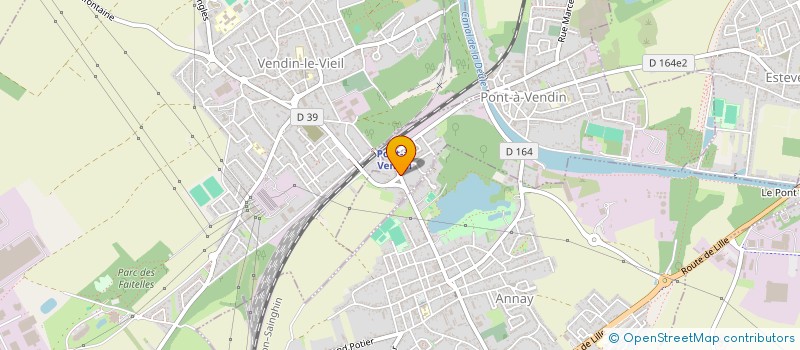 localisation de l'entreprise REDJ  PONT-A-VENDIN