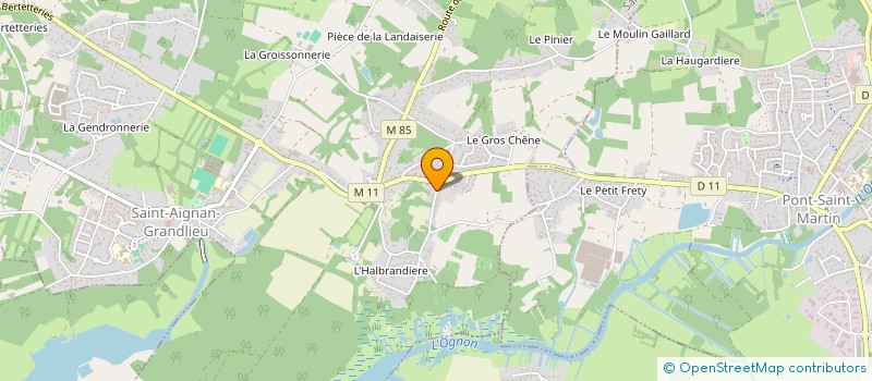 localisation de l'entreprise REDJ  SAINT-AIGNAN-GRANDLIEU