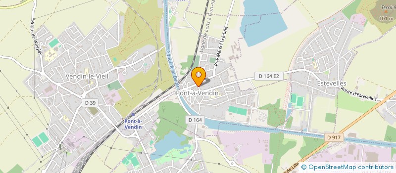 localisation de l'entreprise REDJ2  PONT-A-VENDIN