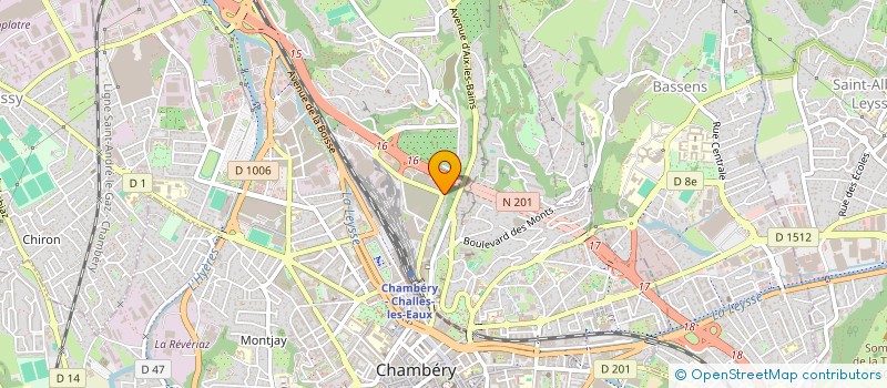 localisation de l'entreprise REDLEEF MOTORS  CHAMBERY