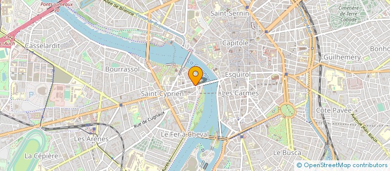 localisation de l'entreprise REDLI à TOULOUSE