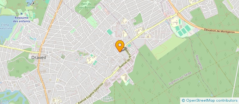 localisation de l'entreprise REDLINE AUTO à DRAVEIL