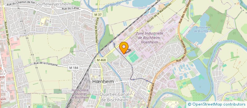 localisation de l'entreprise REDLINE AUTOS  HNHEIM