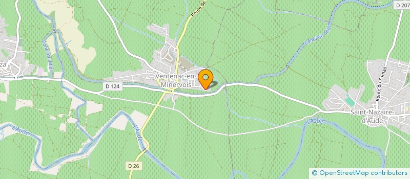 localisation de l'entreprise REDLINN  VENTENAC-EN-MINERVOIS