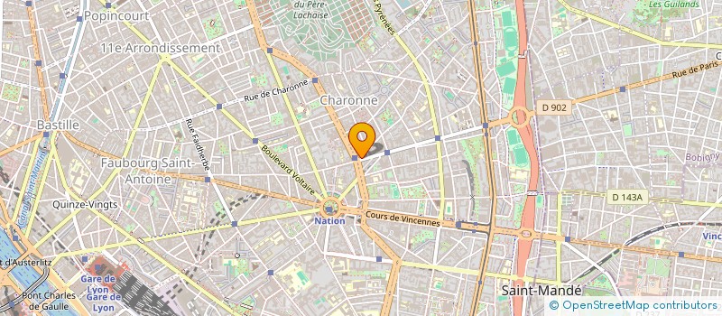 localisation de l'entreprise REDMA  PARIS