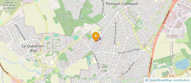 localisation de l'entreprise REDMED BAT à EAUBONNE
