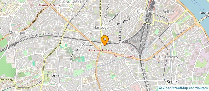 localisation de l'entreprise REDMOSK PUBLISHING  BORDEAUX