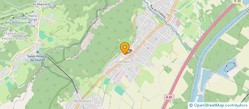 localisation de l'entreprise REDNEF  LUMBIN