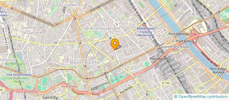 localisation de l'entreprise REDON 13  PARIS