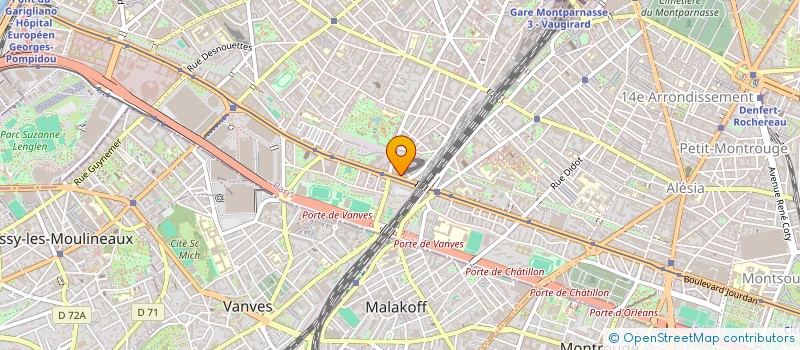 localisation de l'entreprise REDON BLANC SERVICE à PARIS