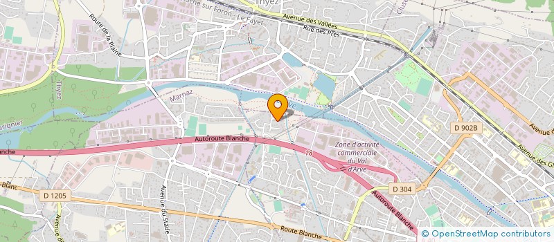 localisation de l'entreprise REDON SOLUTIONS à SCIONZIER
