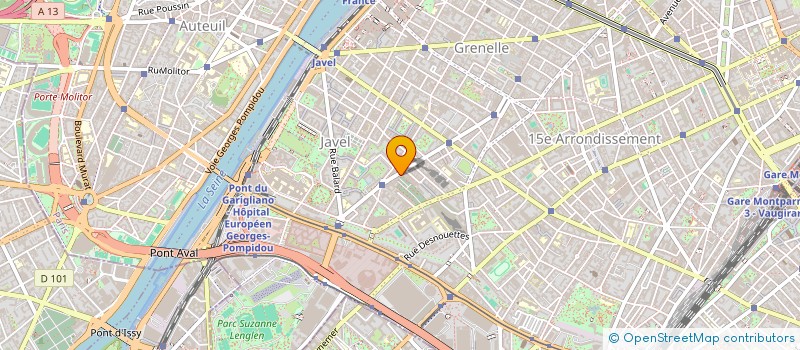 localisation de l'entreprise REDON-ZUNZ DISTRIBUTION à PARIS