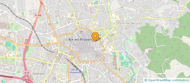 localisation de l'entreprise REDONDI ET ROUBAUD ALIMENTARI à AIX-EN-PROVENCE