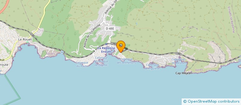 localisation de l'entreprise REDONNE  ENSUES-LA-REDONNE