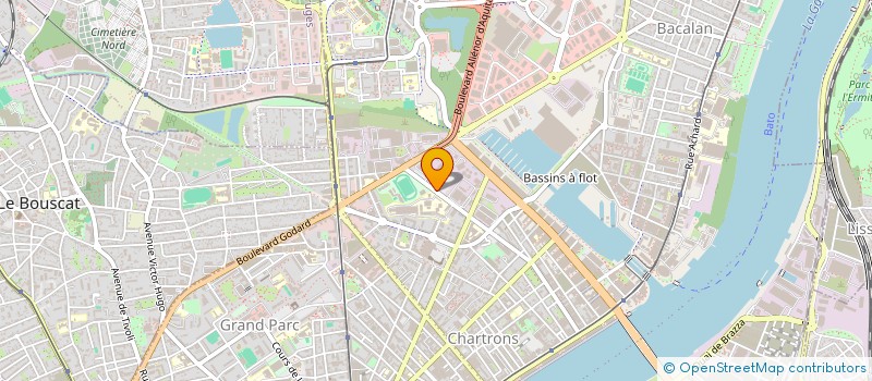 localisation de l'entreprise REDOR  BORDEAUX