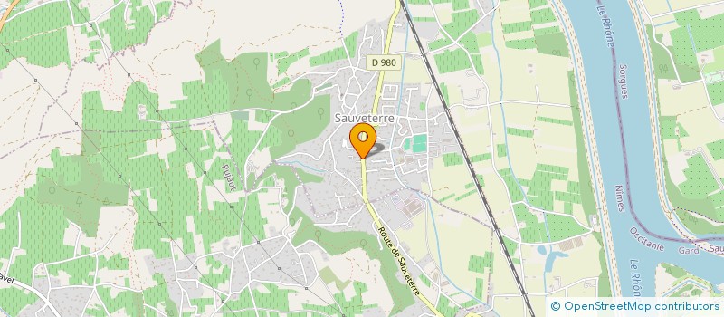 localisation de l'entreprise REDOULOC  SAUVETERRE