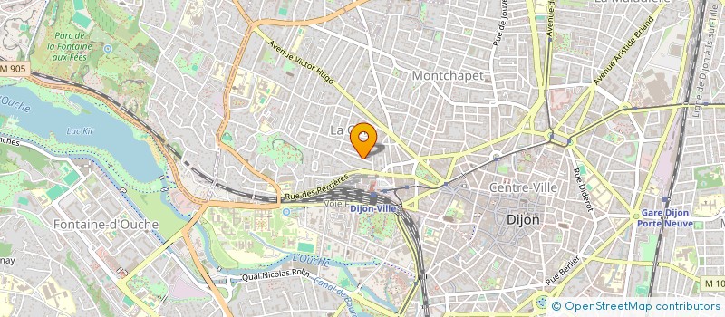 localisation de l'entreprise REDOUTE 2013 à DIJON