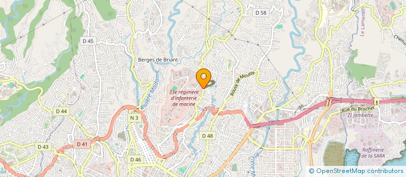 localisation de l'entreprise REDOUTE81  FORT-DE-FRANCE