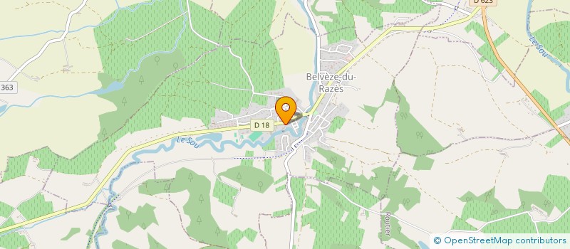 localisation de l'entreprise REDRADO M TORRES C & FILLET C à BELVEZE-DU-RAZES